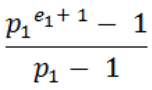 Sigma Function（唯一分解定理）