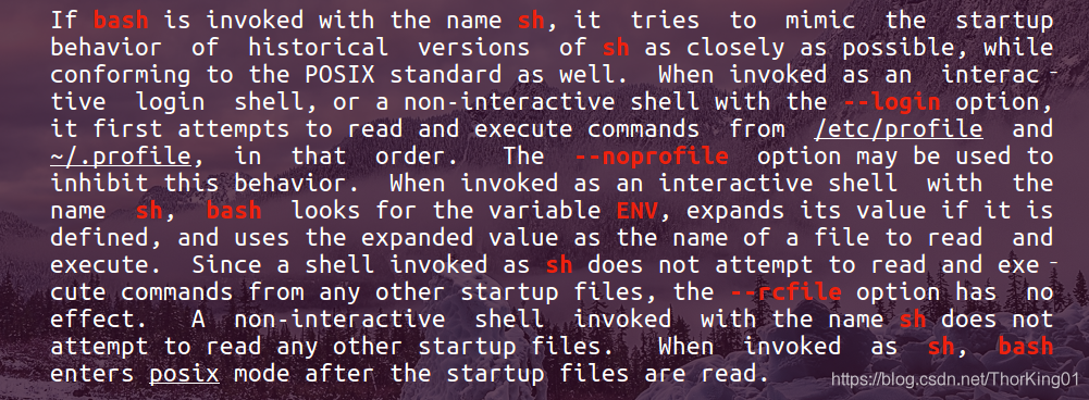 Linux下sh与bash的区别 Thorking01的博客 Csdn博客 Bash命令和sh命令有什么区别