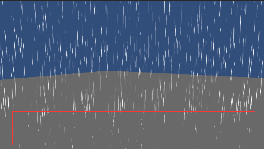 【被剔除了细节的雨】