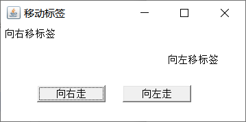 左右移动
