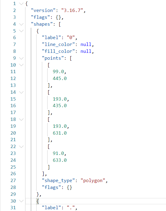 labelme-json-txt