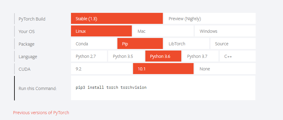 pytorch1.3 GPU軷