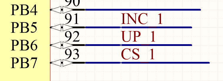 STM32F1管脚连接图