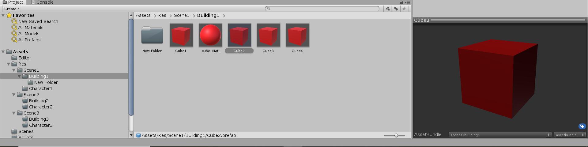 我在这里根绝文件夹命名的Scenes1/Building1 (不去分大小写)