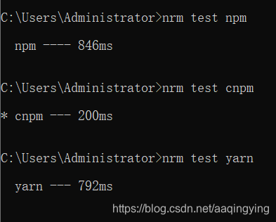 nrm test 源名