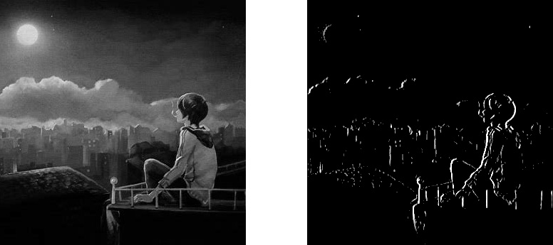 原图和处理后图片的对比