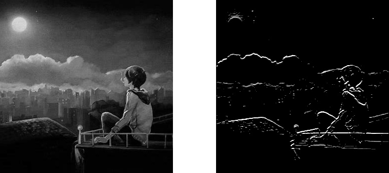 原图和处理后图片的对比