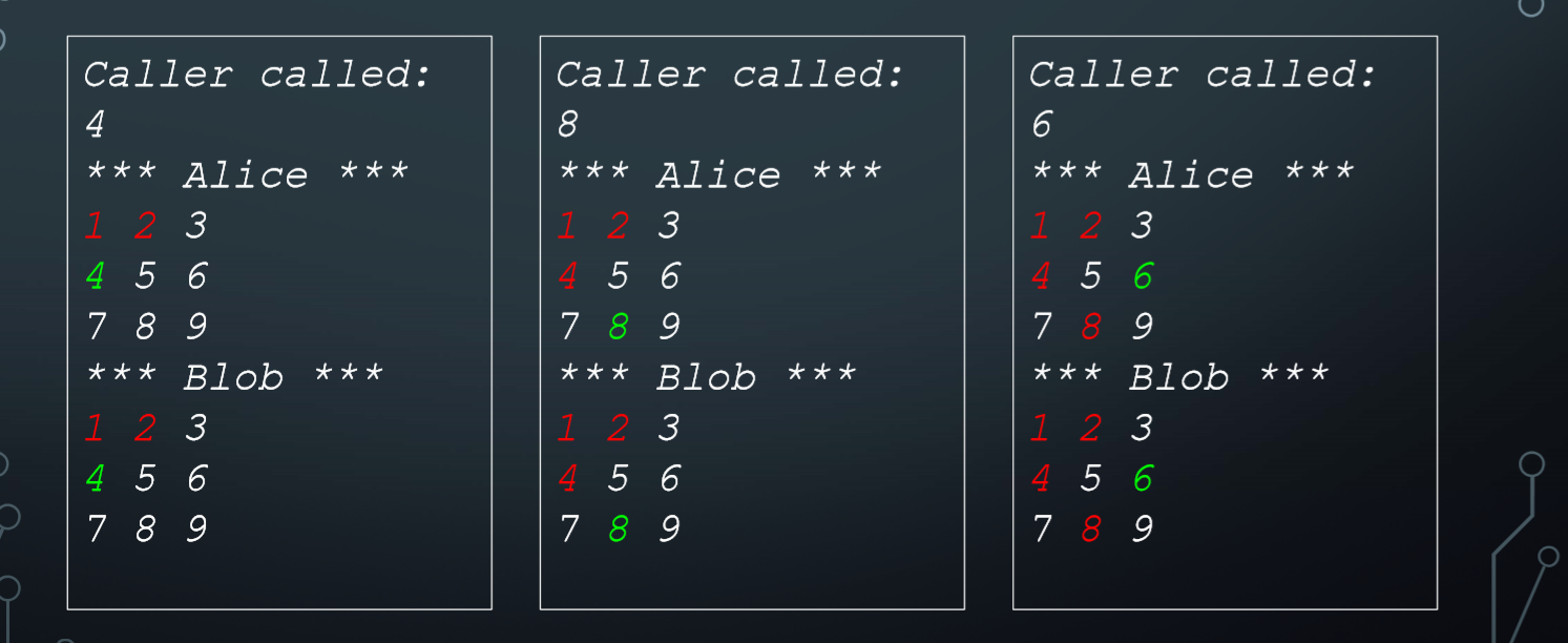 输出其中间过程
