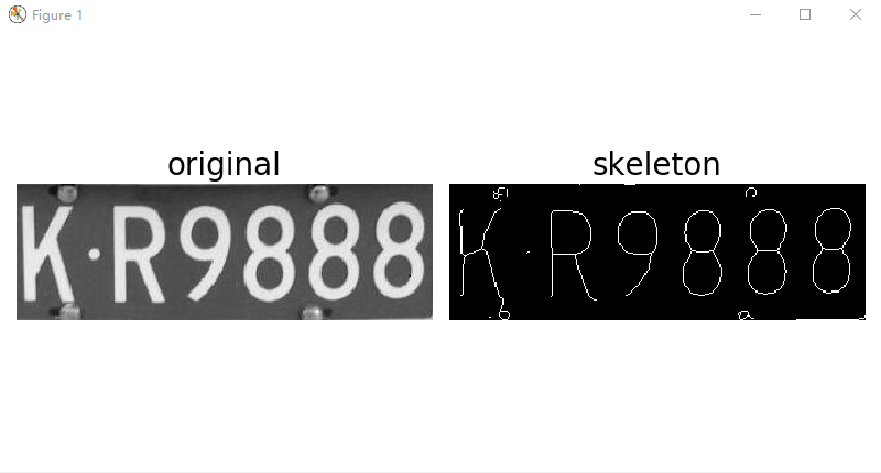 Python中skeleton,skeletonize报错图像包含0和1之外的值(Image contains values other ...