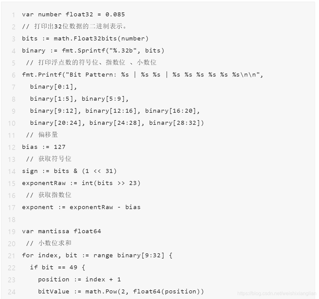 Golang 笔记之深入浮点数_go_05