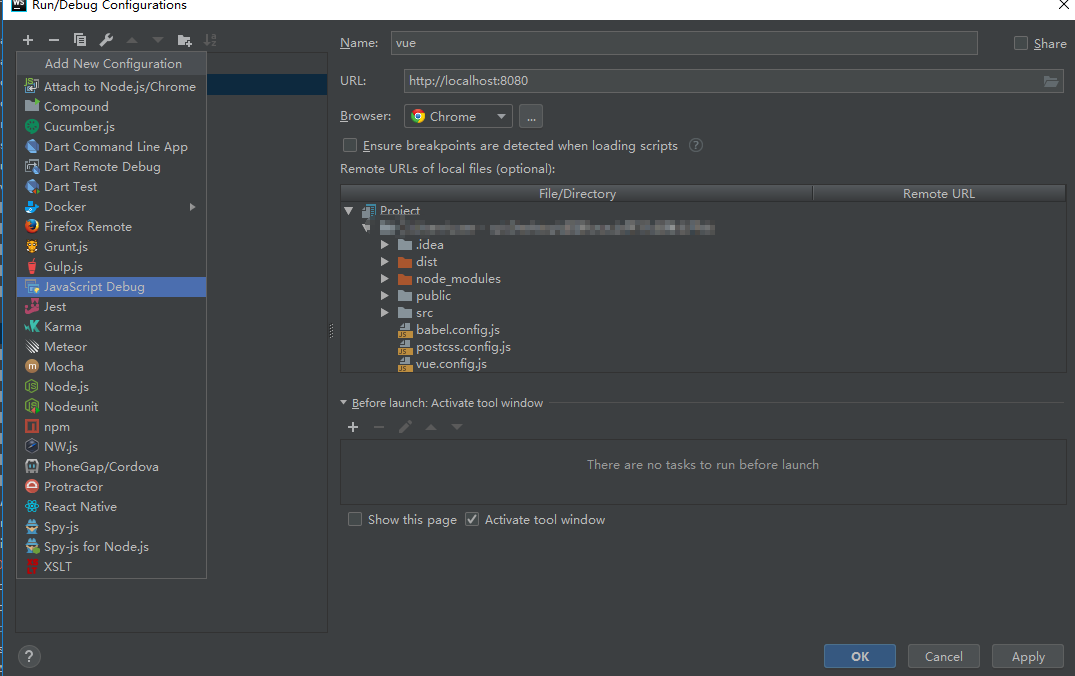 webstorm vue support