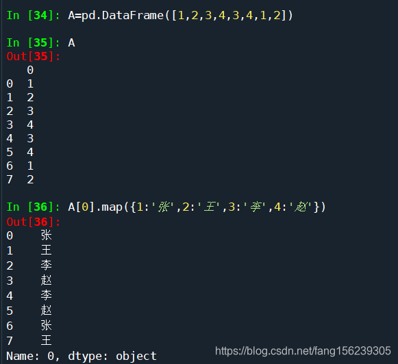 python DataFrame map()简单应用-CSDN博客