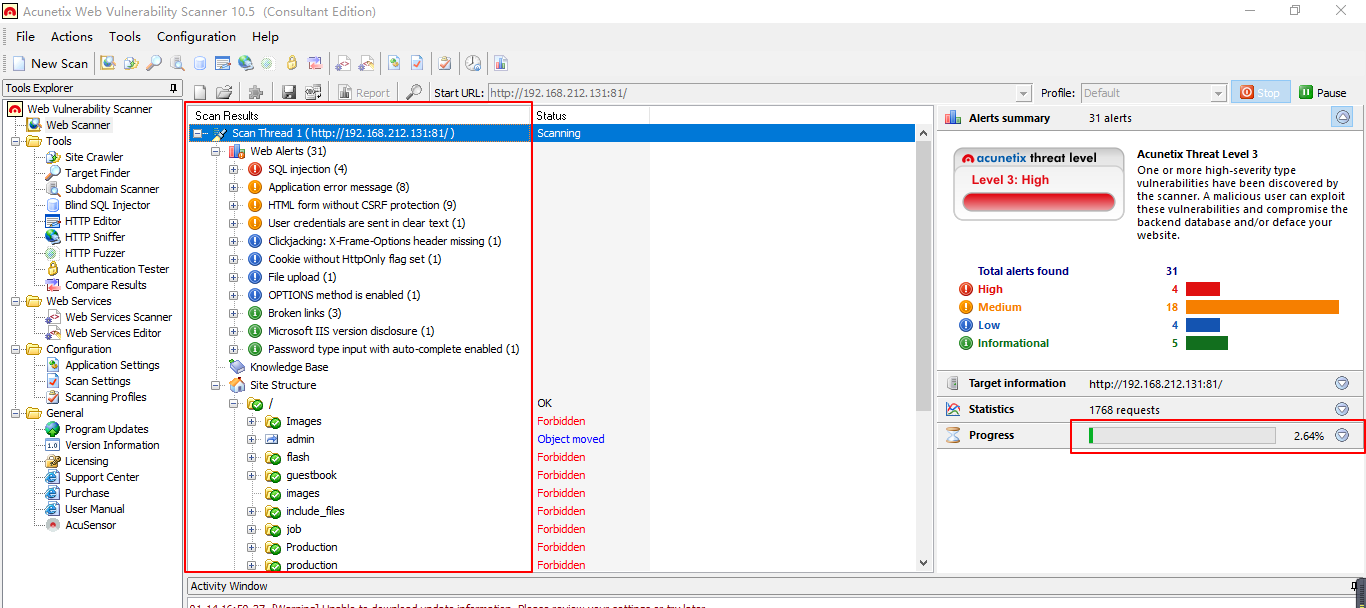 AWVS-Web Scanner使用教程_awvs登录扫描 有验证码-CSDN博客