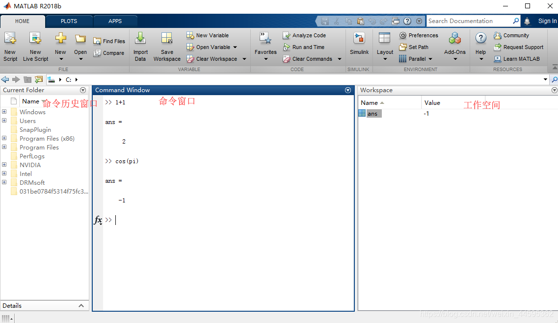 Matlab基础学习_matlab command window-CSDN博客