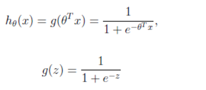 sigmoid公式函数