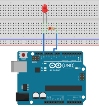 【Arduino基础】LED灯闪烁实验_如何将led的周期由1s加快一倍-CSDN博客