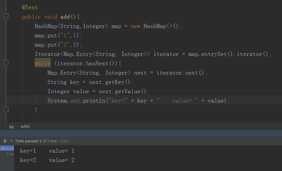 Java中HashMap的entrySet()你会用了吗