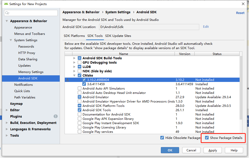 verify mysql cmake install location