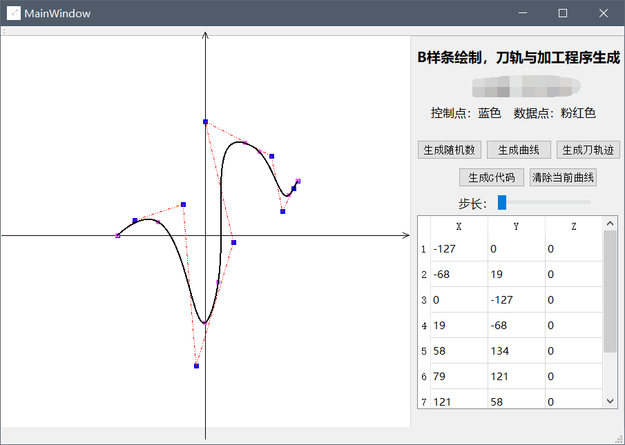 生成曲线