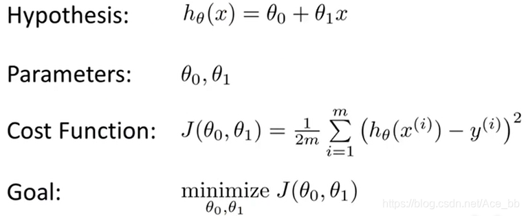 两变量线性回归方程