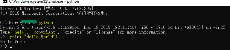 Python学习之路1 输出“Hello World”_python输出100遍hello,word-CSDN博客