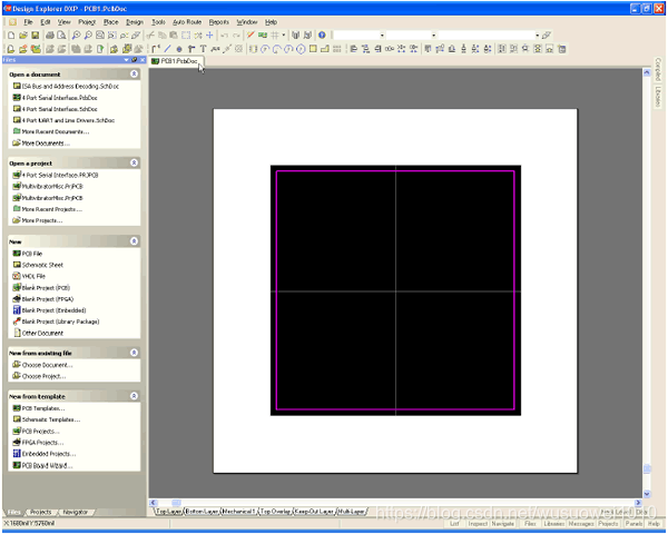 电路设计软件系列教程(四),Protel DXP电路设计软件之创建PCB文件