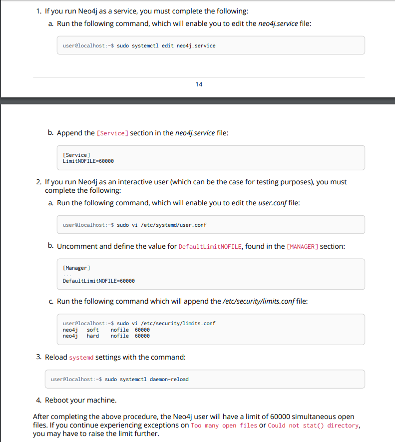 start neo4j server on debian