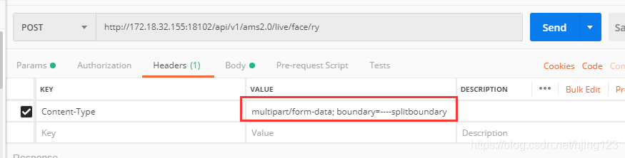Content Type Multipart Form Data Boundary Bound Postman