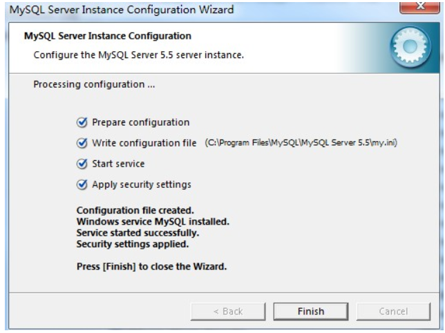 Mysql config file
