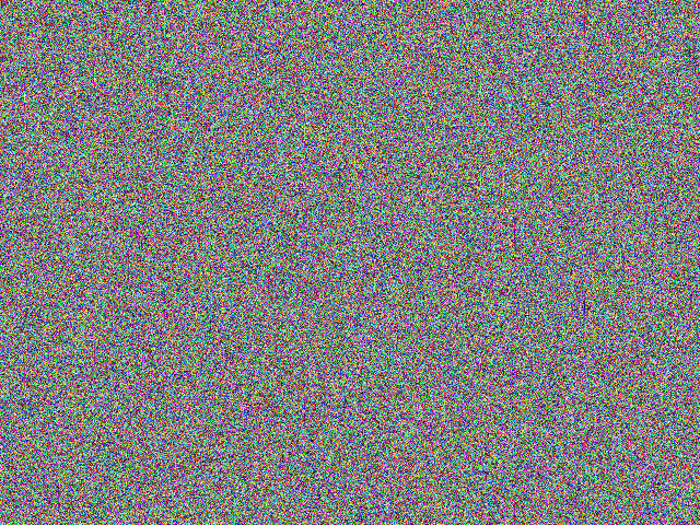 [概率论]图像里的"白噪声"——电视机搜不到台时雪花斑点的形成原因