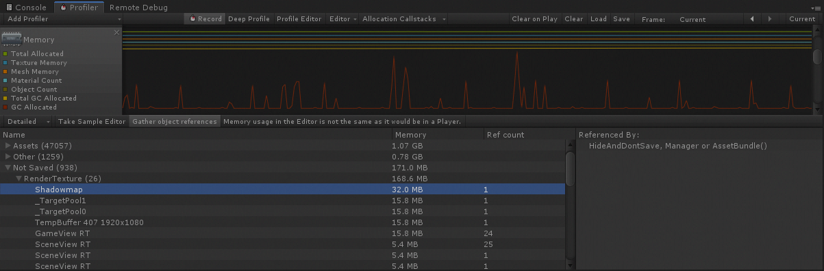 Unity Profiler