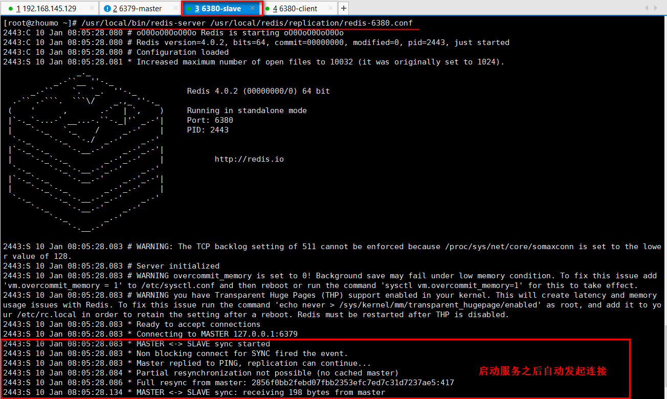 配置文件中配置连接