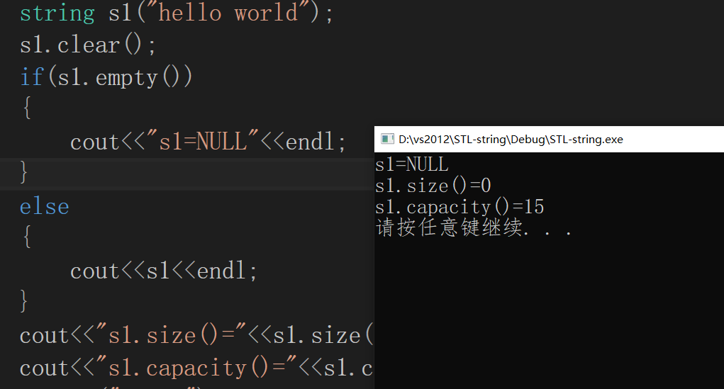 basic_string模板类的别名,typedef basic_string char char_traits