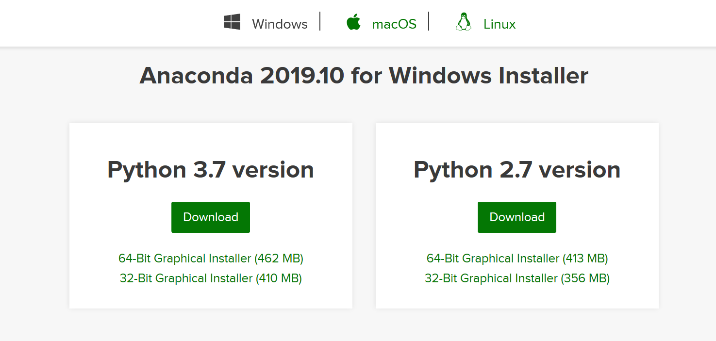 使用anaconda安装TensorFlow，以及解决anaconda安装tensorflow的“no Module Named ...