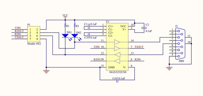 【雕爷学编程】Arduino动手做（59）---RS232转TTL串口模块_rs232转ttl电路图-CSDN博客