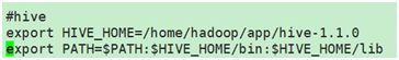 添加hive添到环境变量
