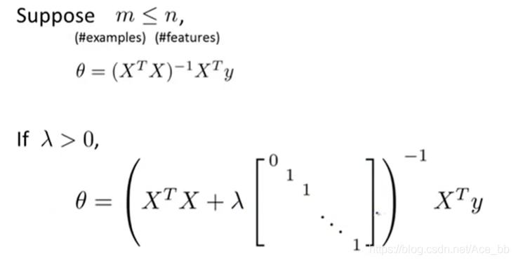 The normal equation