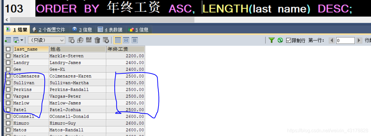数据库学习之MySQL (八)——排序查询 ORDER BY ASC DSC_mysql order by asc-CSDN博客