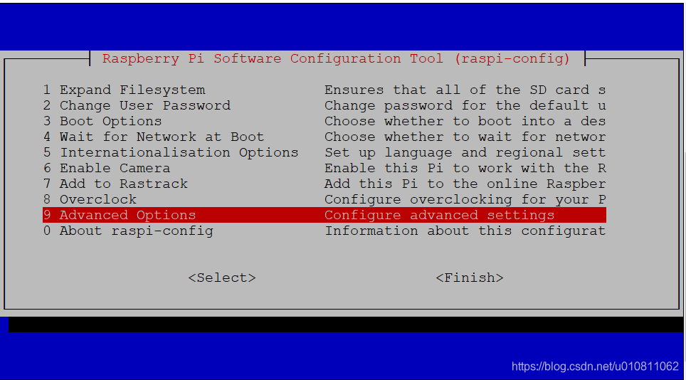 raspi software configuration tool