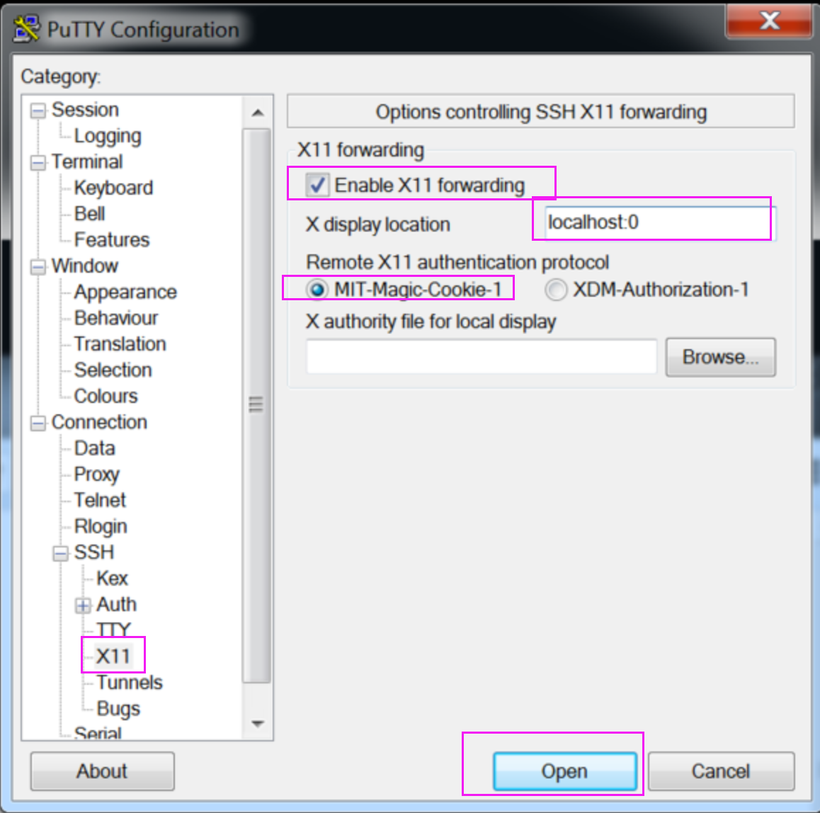 通过X11转发以查看服务器主机上运行的GUI图形界面应用程序(on Ubuntu Server 18.04.3 LTS)_sudo apt
