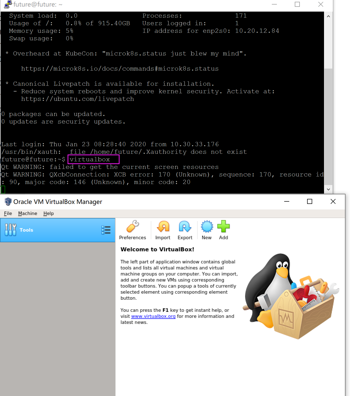 通过X11转发以查看服务器主机上运行的GUI图形界面应用程序(on Ubuntu Server 18.04.3 LTS)_sudo apt