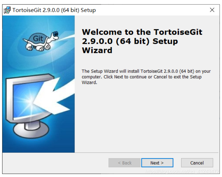 Git的安装与TortoiseGit的安装和汉化