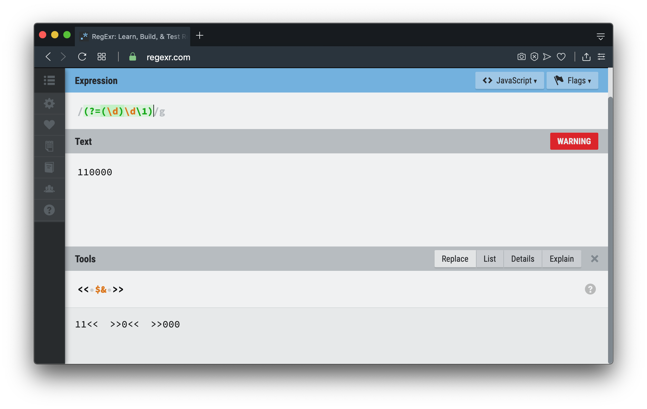 zero-width-assertion