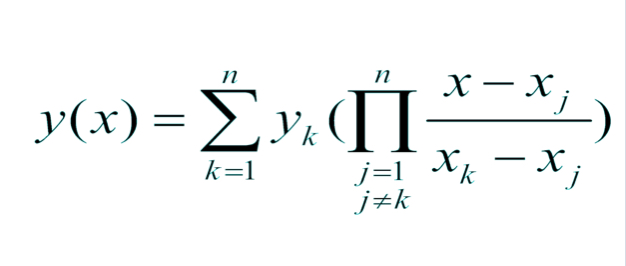 拉格朗日插值法——matlab代码实现