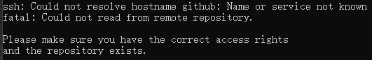 Git解决Ssh: Could Not Resolve Hostname Github: Name Or Service Not  Known的问题_Qq_32879029的博客-Csdn博客