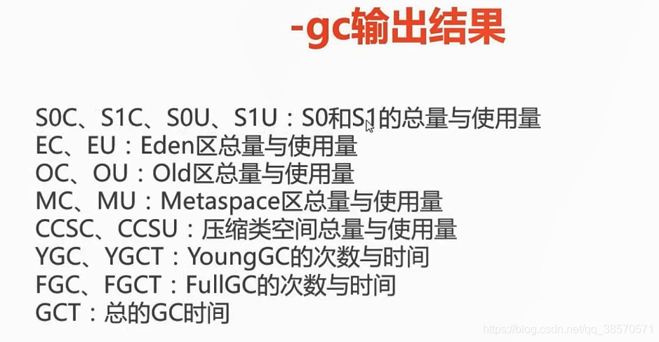 gc输出结果分析