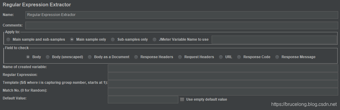 Jmeter元件关联regular Expression Extractor 正则匹配多个内容 Bruce小鬼 Csdn博客 Jmeter元件关联regular Expression Extractor 正则匹配多个内容 Bruce小鬼 Csdn博客