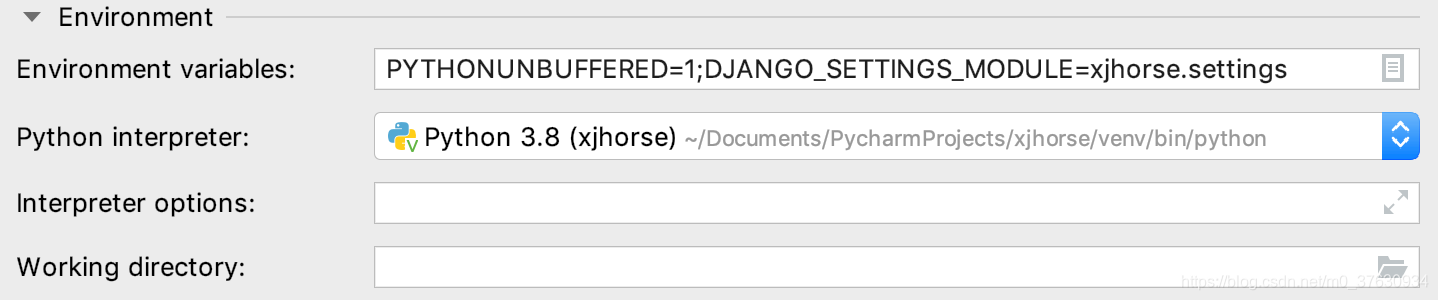 Pycharm加入settings路径