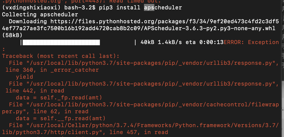 Pip Install Apscheduler失败 Weonnn的博客 Csdn博客