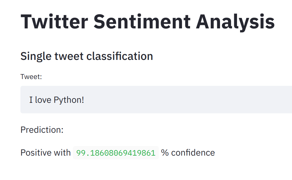 Streamlit实战twitter情感分析 